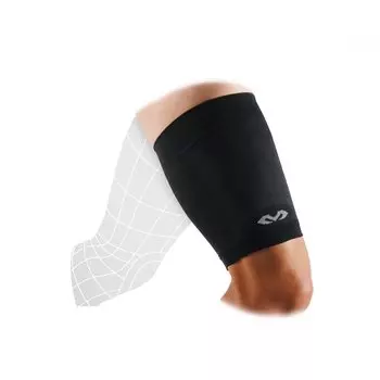 McDavid Active Thin Thigh Support MA105 L Black Tokyo Yakult Swallows Player Tetsuto Favorite Ambidextrous Thigh Comfortable Compression for Daily чёрный