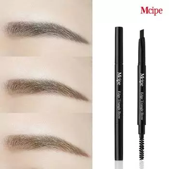 MCP 1+1 Tattoo Треугольный карандаш для бровей, брови №. 2+Нет. 2, 1 шт.