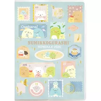 ME67302 Блокнот Sumikko Gurashi с ниточным переплетом A5 (Индекс)
