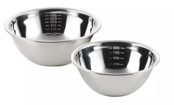 Measure bowl SJ2248 2pcs(18 21cm)