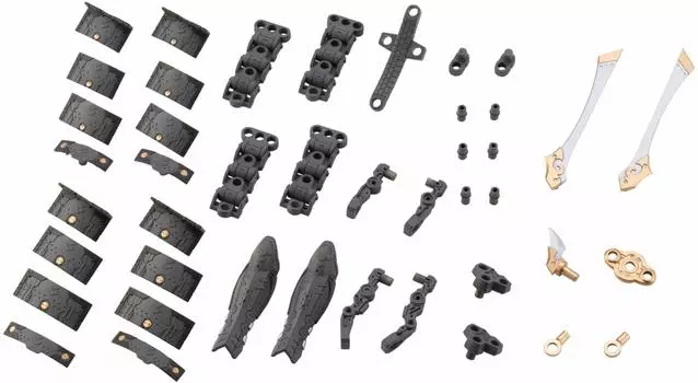 Mecha Supply 24 Ex Armor G Полная длина пластиковая модель MSG (для девушки) приблизительно. 10~60 мм без масштаба серый