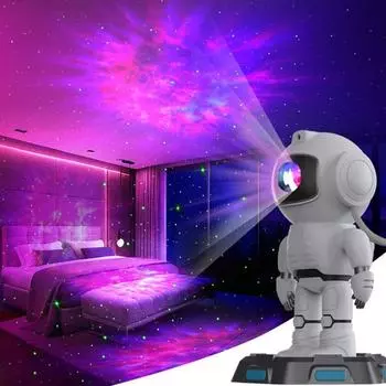 Mecha Warrior Starry Sky Projection Lamp Спальня Атмосфера Лампа Лазер Внешняя торговля Детские Подарки Звездное Небо Декоративное Освещение