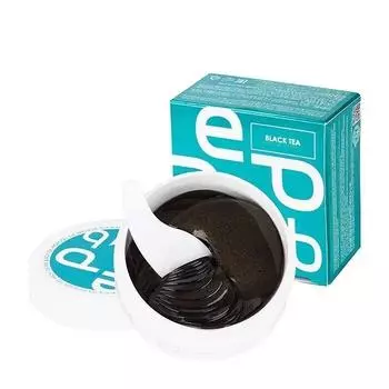 MEDB De-toхing Black Tea Hydrogel Eye Patches Патчи под глаза с экстрактом чёрного чая и детокс-эффектом