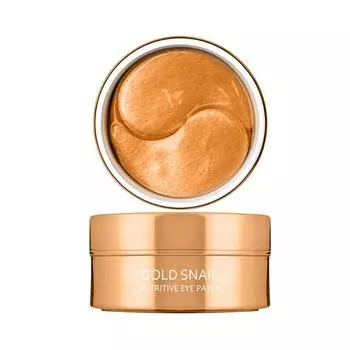 [MEDI FLOWER] Питательные патчи для глаз Aronyx Gold Snail 90 г * 60 листов