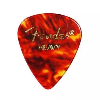 Медиатор Fender x 10 Teardrop HEAVY-SHELL