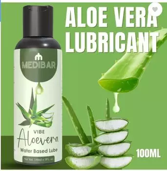 medibar Lube - Массажный гель на водной основе со вкусом алоэ вера для мужчин и женщин. (100 мл)