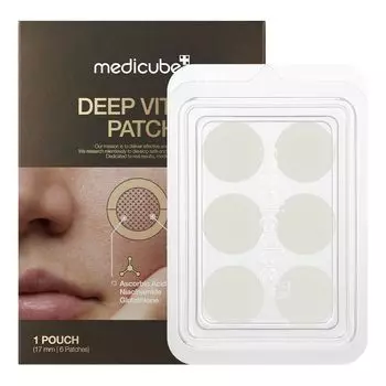 Medicube Deep Vita C Patch Пластырь с витамином C Spot Patch Пигментация Чувствительная кожа Уход за грубой кожей