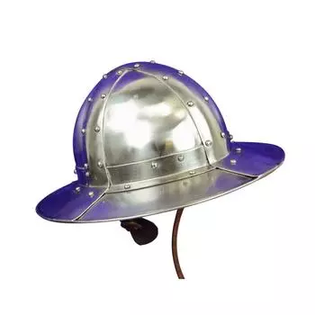 Medieval Kettle Helmets – 18G , Perfect for Reenactments & Historical Displays