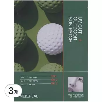 Солнцезащитный пластырь Mediheal UV Cut Outdoor Wide Protection 2 шт., 4 шт., 3 шт.