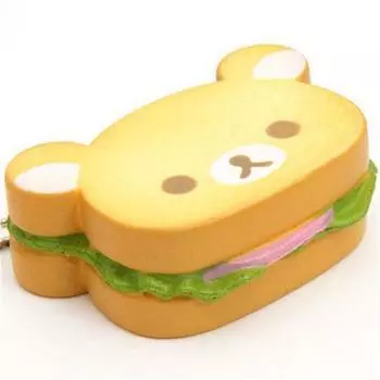 Медленно растущие мягкие игрушки с ароматом Kawaii Squishy Squeeze Charm Toys
