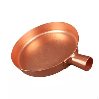 Медная сковорода для приготовления пищи дома и на открытом воздухе Diameter 28cm