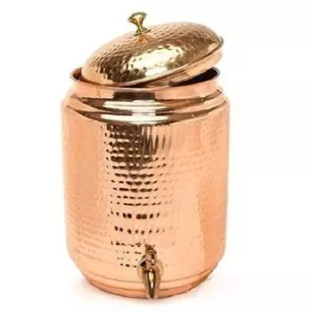 Медный диспенсер для воды Matka Copper Pot (11 литров) медный