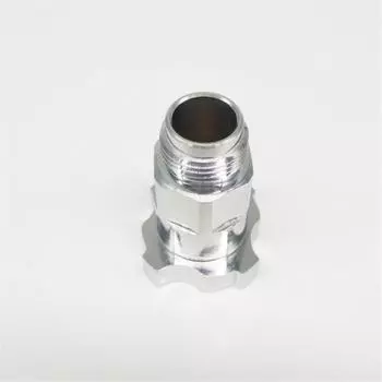 Медный соединитель для краскопульта M16 x 1.5 Наружная резьба Адаптер для соединения с бачком
