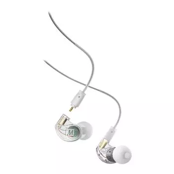 MEE audio M6 PRO 2-го поколения прозрачные проводные наушники-вкладыши чистый