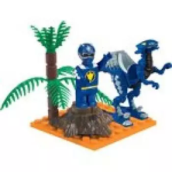 Mega Bloks Abaranger Abare Blue Blue Raptor &