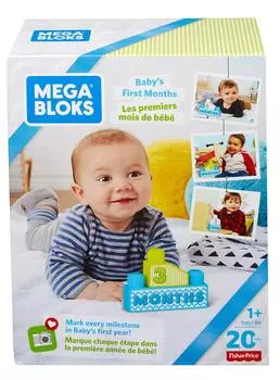 Mega Bloks Конструктор для мальчика первого месяца жизни,