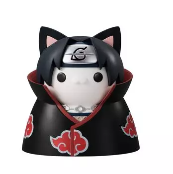 MEGA CAT PROJECT NARUTO Няруто, который также является REBOOT Itachi Uchiha, 100 мм, ПВХ, окрашенная, готовая фигурка, большая! ок.