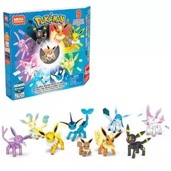 Mega Construx Pokemon Eevee Evolution Collection Block 470 деталей GFV85