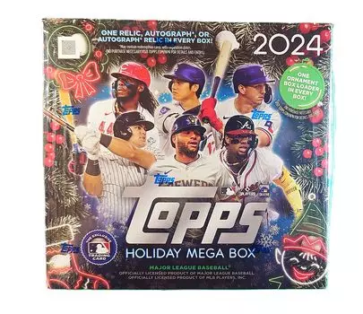 Мега-коробка Topps Baseball Holiday 2024 Мега-коробка Topps Baseball Holiday 2024 [Предмет]