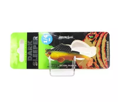 Megabass Soft Lure Dark Sleeper 2,4 дюйма 1/4 унции Dark Shad (2512)