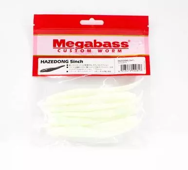 Megabass Soft Lure Hazedong 5 Inches Solid White (0817)