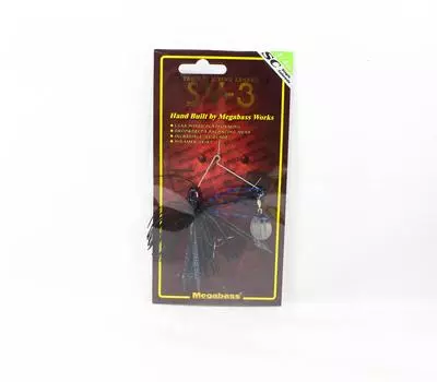 Megabass Spinner Bait SV 3 1/4 унции SC Черный Синий (3134)