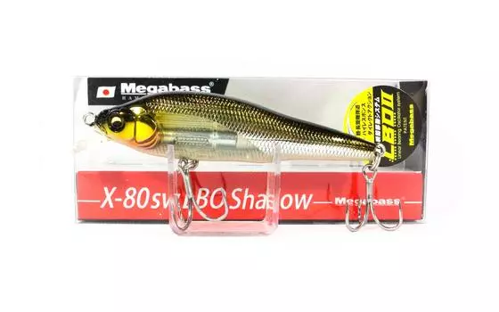 Megabass X-80 SW LBO мелководная тонущая приманка M Stardust Bait (9932)