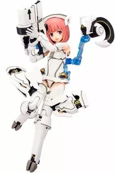 Megami Device Alice Gear Aigis Aika Aikawa Общая длина 160 мм пластиковая модель примерно. не масштабный белый