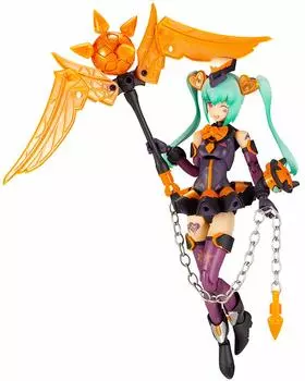 Megami Device Chaos Pretty Magical Girl DARKNESS Высота 140 мм, масштабная пластиковая модель и прибл.. 1/1 оранжевый