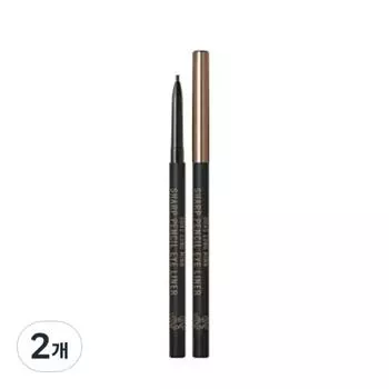 Механический карандаш для глаз Cho Seong-ah 22 Donggong Beauty, 0,06 г, темный оттенок Presso, 2 шт.