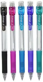 Механический карандаш Pentel Dot E 5 шт. в упаковке XAZ125-5