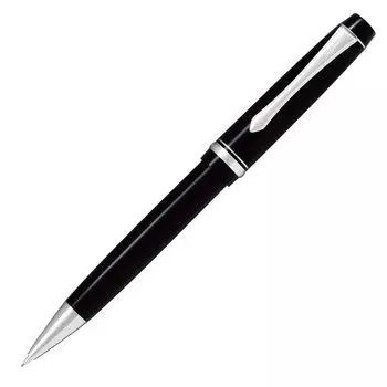 Механический карандаш Pilot Custom Hage 91, черный корпус, скользящий тип, толщина 0,5 мм, размер HKVHN-5SR-B 13x13x138 мм/колпачок 17,8 г чёрный