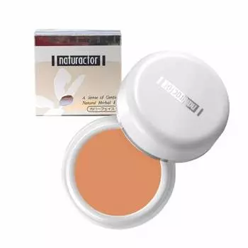 Meiko Cosmetics Оранжевый консилер Cover Face 162 Control 20 г (Blue Bear Hiding Cover Foundation Eyebrows Brushing Bear Сделано в Японии) [Натурактор]