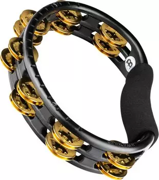 MEINL перкуссионный тамбурин традиционный ABS тамбурин латунный звон черный TMT1B-BK [] чёрный