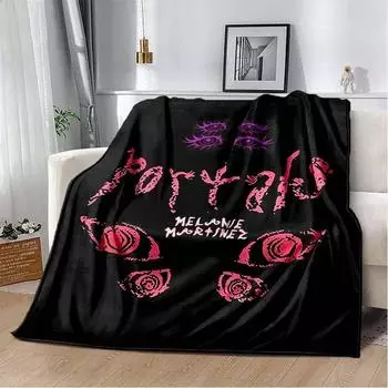 Мелани Мартинес PORTALS Плед, K-12, CRY BABY, Легкий теплый диван-кровать, офис, автомобиль, наколенники, одеяла, Decke 30x40in