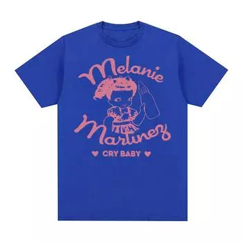 Melanie Martinez Portals, милые футболки с героями мультфильмов, мужские и женские эстетичные модные футболки с короткими рукавами, одежда, хлопковая футболка большого размера S чёрный