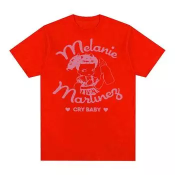 Melanie Martinez Portals, милые футболки с героями мультфильмов, мужские и женские эстетичные модные футболки с короткими рукавами, одежда, хлопковая футболка большого размера S чёрный