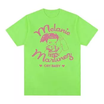 Melanie Martinez Portals, милые футболки с героями мультфильмов, мужские и женские эстетичные модные футболки с короткими рукавами, одежда, хлопковая футболка большого размера S чёрный