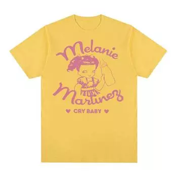 Melanie Martinez Portals, милые футболки с героями мультфильмов, мужские и женские эстетичные модные футболки с короткими рукавами, одежда, хлопковая футболка большого размера S чёрный