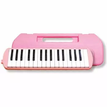 Melody Merry Клавиатурная губная гармошка Melody Merry 32 клавиши в цветной упаковке PINK MM-32