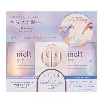 melt Smooth Pump Pair с кремовой пеной melt 960 мл 2 г аромат пиона и инжира + & фиолетовый
