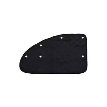 Meltec Assist Shade Quilt Fabric Reversible Type 1 Step Size Adjustment Type Black For Front Door: 80(W) x 50(H)cm/Adjusted Size: 63(W) x 50(H)cm Come