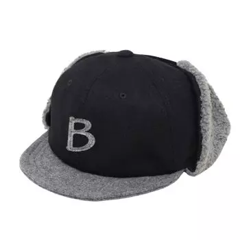 Melton Boa B Umpire Flap Flight Pilot Boa Wool Eararmuffs with Cold Unisex [Fabulous] Кепка, Кепка, Кепка, Eararmuffs, Fluffy, Fluffy, Ears, Hat, Осень/Зима,