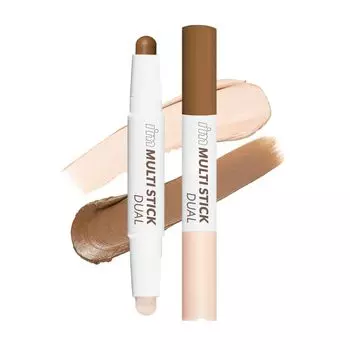мем официальный Shading Nose Shadow Highlight Корейская косметика Маленький макияж для лица Контурная ручка Подарок Multi Stick Dual [i m store] Я (001 Контурирование)