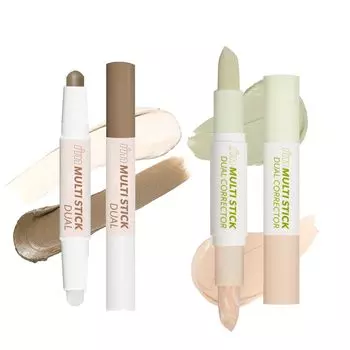 meme official Shading Nose Shadow Highlight Korean Cosmetics Small Face Makeup Contour Pen Gift Multi Stick Dual Cool Contouring Concealer Control