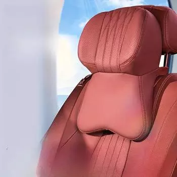 Memory Foam Car Universal Headrest Lumbar Cushion Back Cushion Lumbar Pillow Car Comfort Neck Pillow Car General Accessories