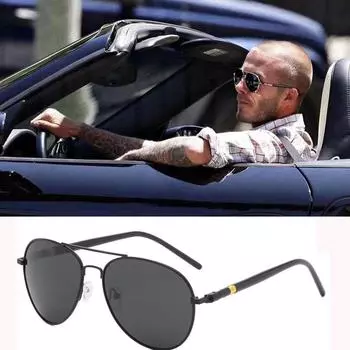 Men And Women Polarized Sunglasses Colored Reflective Glasses Driving Sunglasses Black Unisex Pilot Lenses Uv400