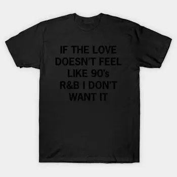 Men Black Print T-shirt Super Large TShirt 90s-r-and-b No-Cut Transfer Paper Print Cotton Tshirt S чёрный