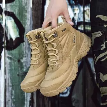 Men Boots Work Safety Shoes Genuine Leather Men s Motorcycle Boots Casual Sneakers Dress Booty Man Free Delivery Shoes Mens Shoe 40