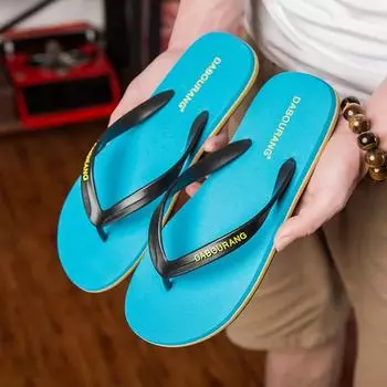 Men Flip Flops Sandals EVA Casual Men Shoes Summer Fashion Beach Slippers Outdoor Casual Male Sandals Flip Flops men Slippers 6.5